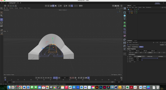 Further exploring the parent child conept with deformers. 