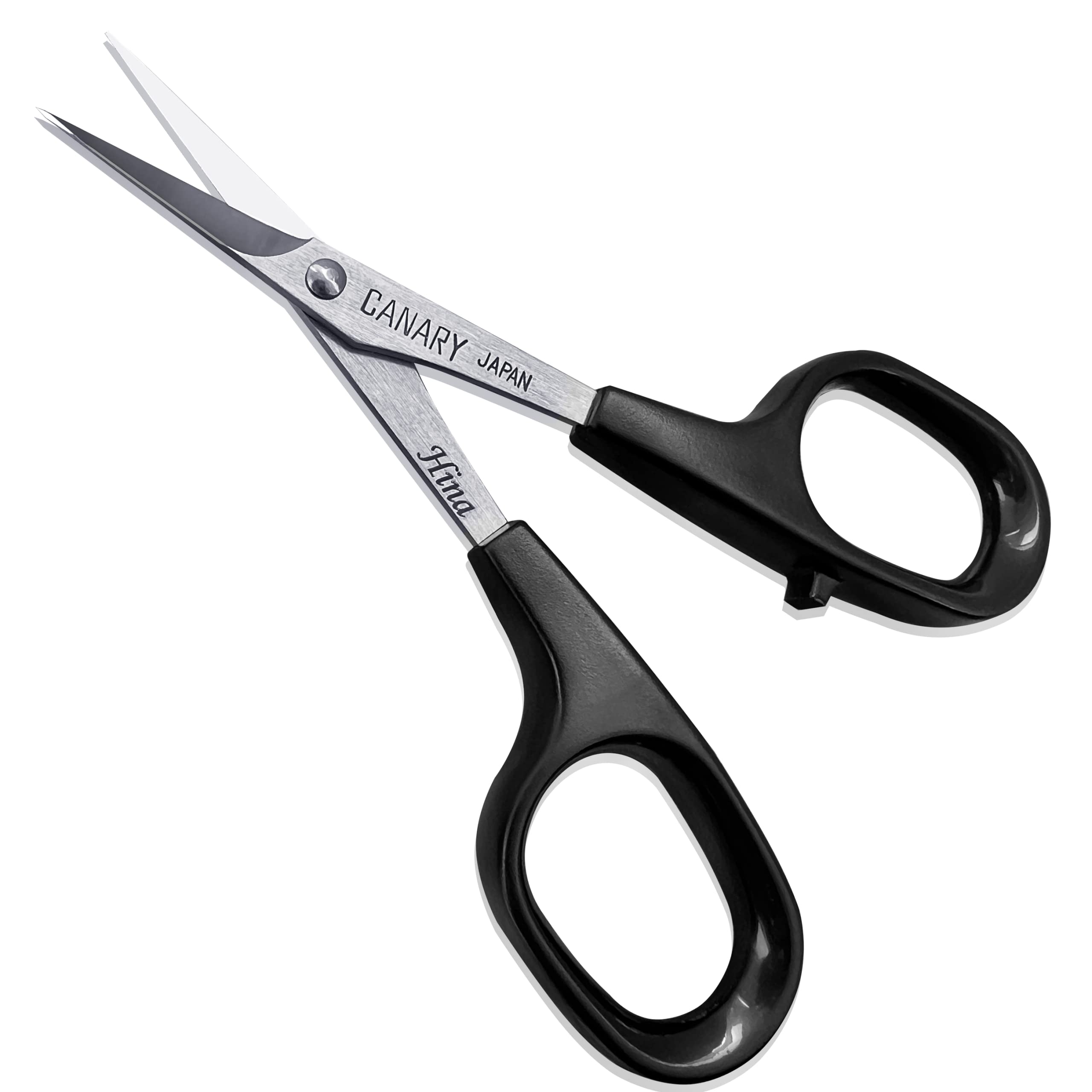 Scissors show open and close cutting motion.