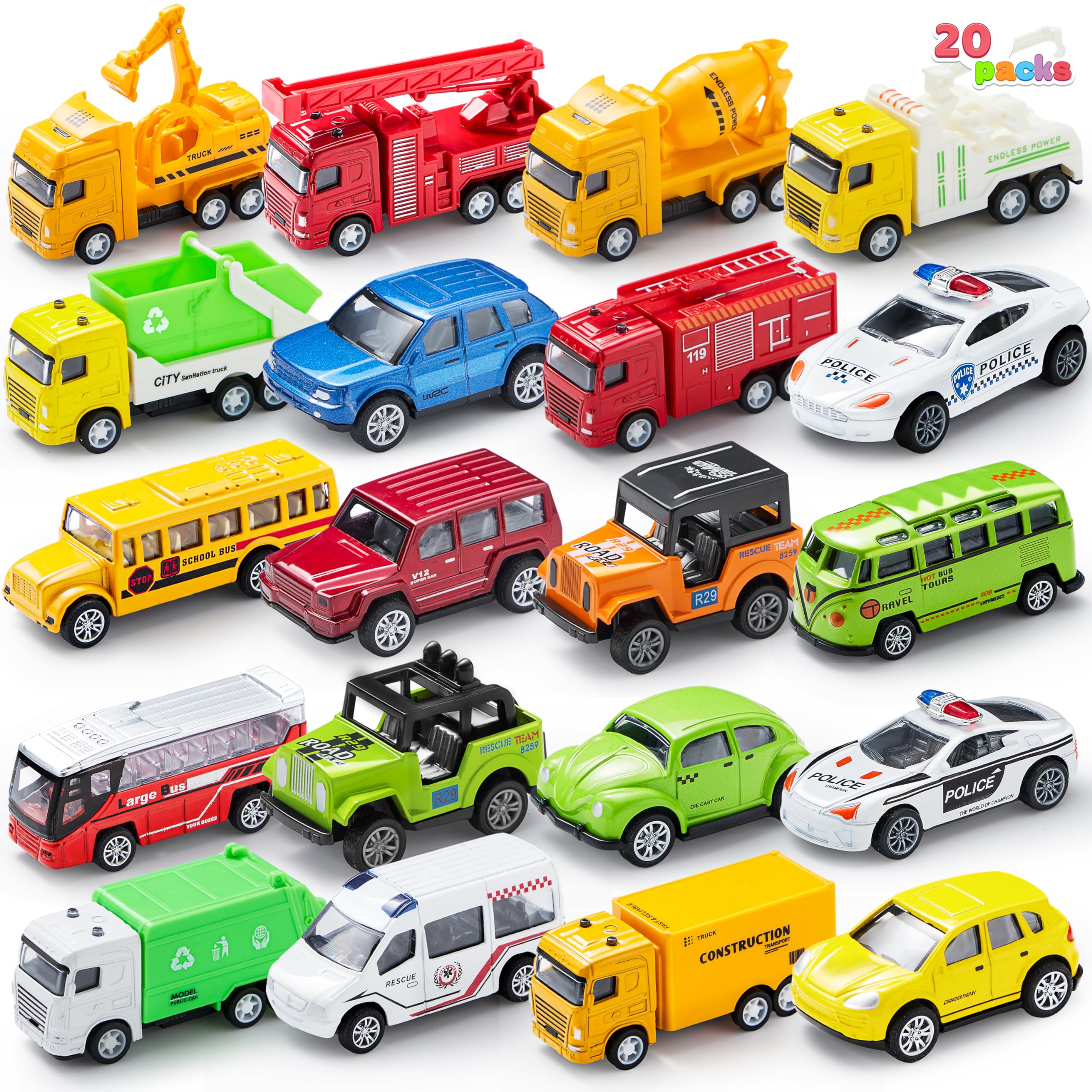 A toy car shows rolling movement and direction.